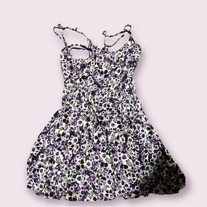 Flower skull dress